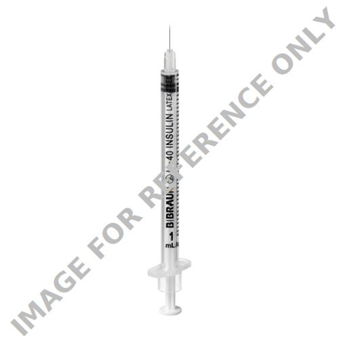 Omnican N 50, sinsulin syringues, 0.5ml,
30G x 8 mm, 100 pieces Omnican N 50, sinsulin syringues, 0.5ml,
30G x 8 mm, 100 pieces