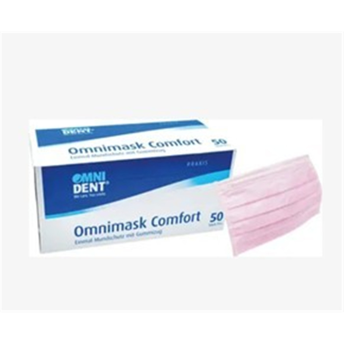 Omnimask Comfort, 50 pcs, pink Omnimask Comfort, 50 pcs, pink