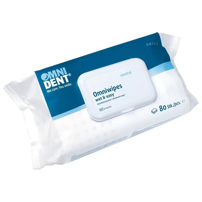 Omniwipes wet & easy - Packung 80 Stück neutral, 25 x 25 cm Omniwipes wet & easy - Packung 80 Stück neutral, 25 x 25 cm