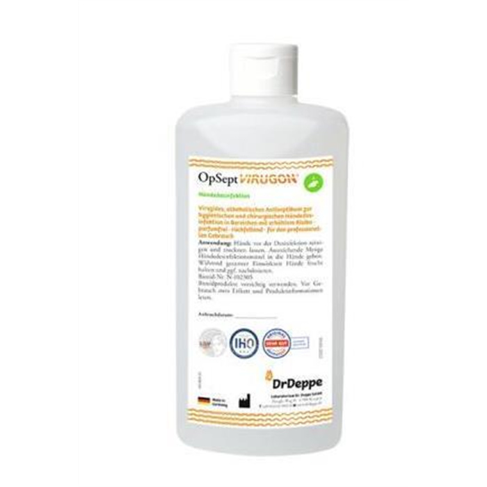 Op Sept Virugon 500ml Viruzides Händedesinfektionsmittel Op Sept Virugon 500ml Viruzides Händedesinfektionsmittel