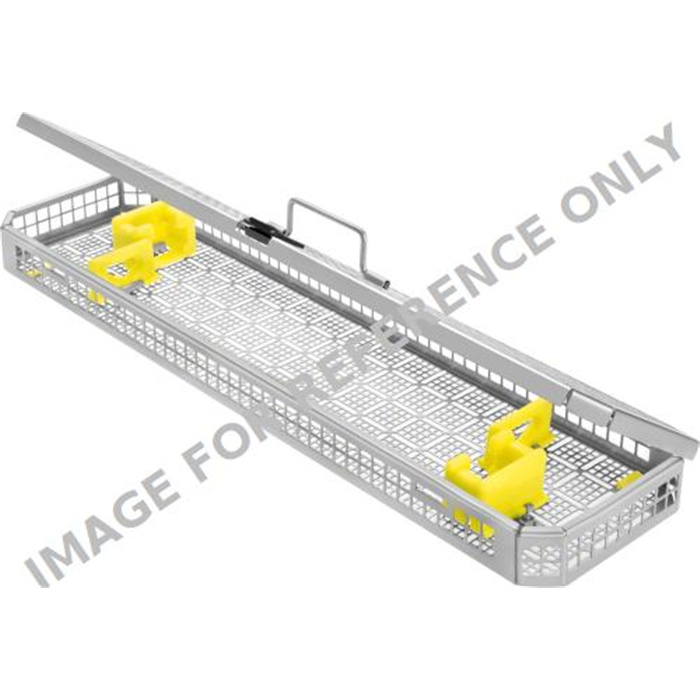 OPTIK-SIEBKORB 500X132X41MM 
FUER 2 OPTIKEN OPTIK-SIEBKORB 500X132X41MM 
FUER 2 OPTIKEN