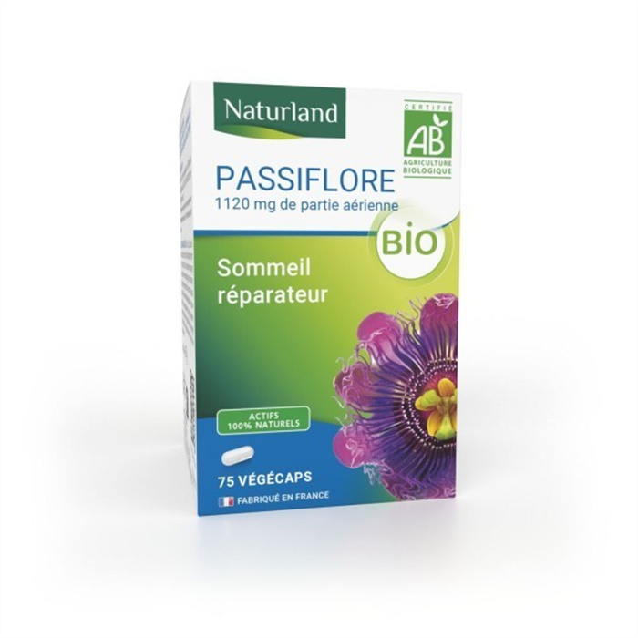 Organic Passionflower, 75 capsules Organic Passionflower, 75 capsules