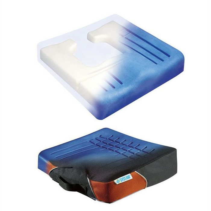 P361CA Viscoflex+-Kissen, mit Jersey-Bezug, 45x42x8 cm P361CA Viscoflex+-Kissen, mit Jersey-Bezug, 45x42x8 cm