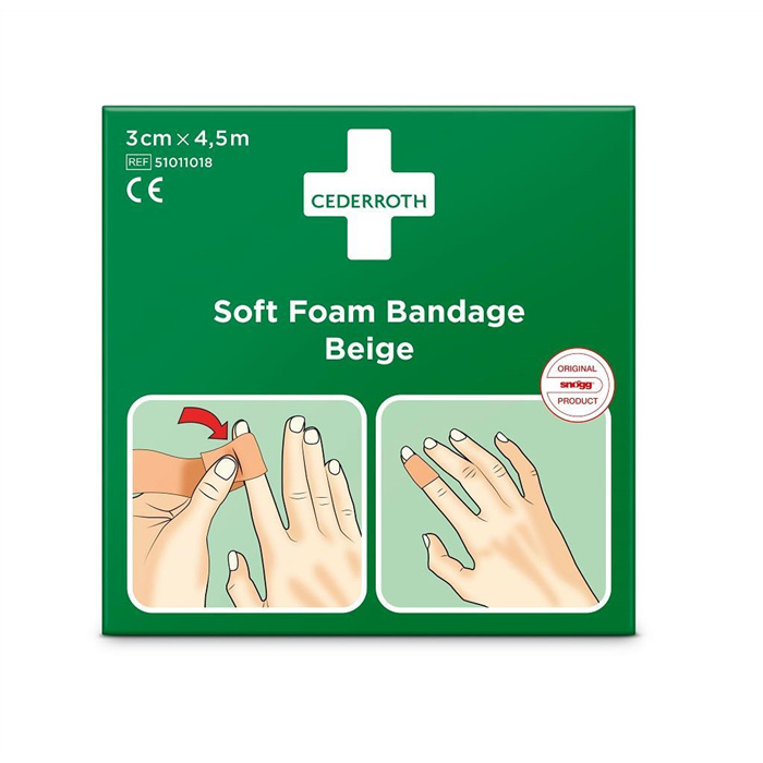 Pansement autoadhésif beige, 3 cm x 4,5 m Pansement autoadhésif beige, 3 cm x 4,5 m