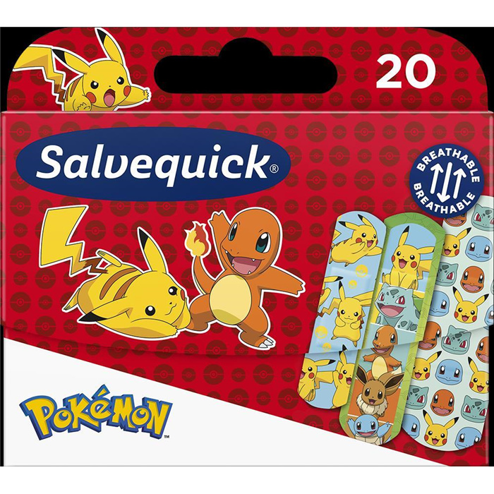 Pansements Pokémon kids,
20 pièces Pansements Pokémon kids,
20 pièces