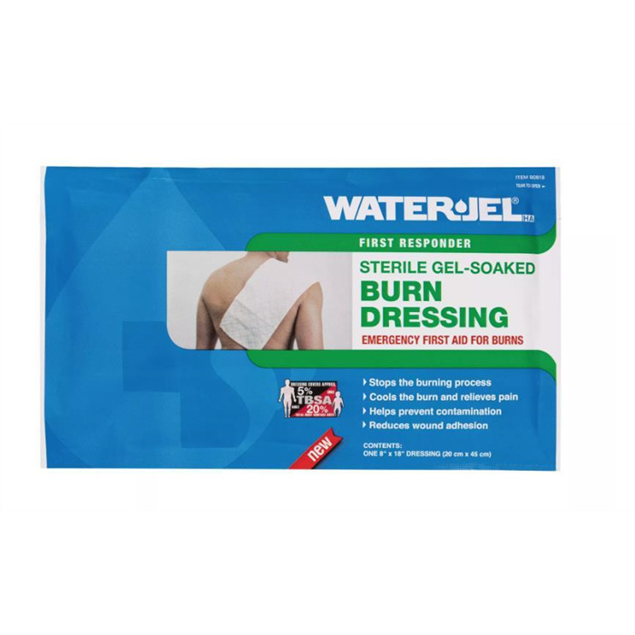 Pansements WATER-JEL® HA First Responder, stériles - 20 cm, 45 cm Pansements WATER-JEL® HA First Responder, stériles - 20 cm, 45 cm
