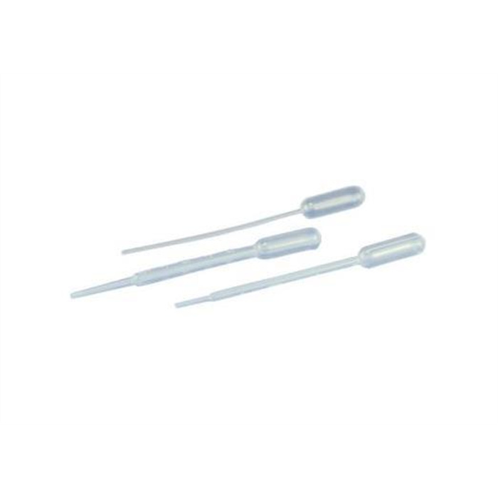 Pasteur pipettes made of polyethylene 
3 ml, 500 pieces Pasteur pipettes made of polyethylene 
3 ml, 500 pieces
