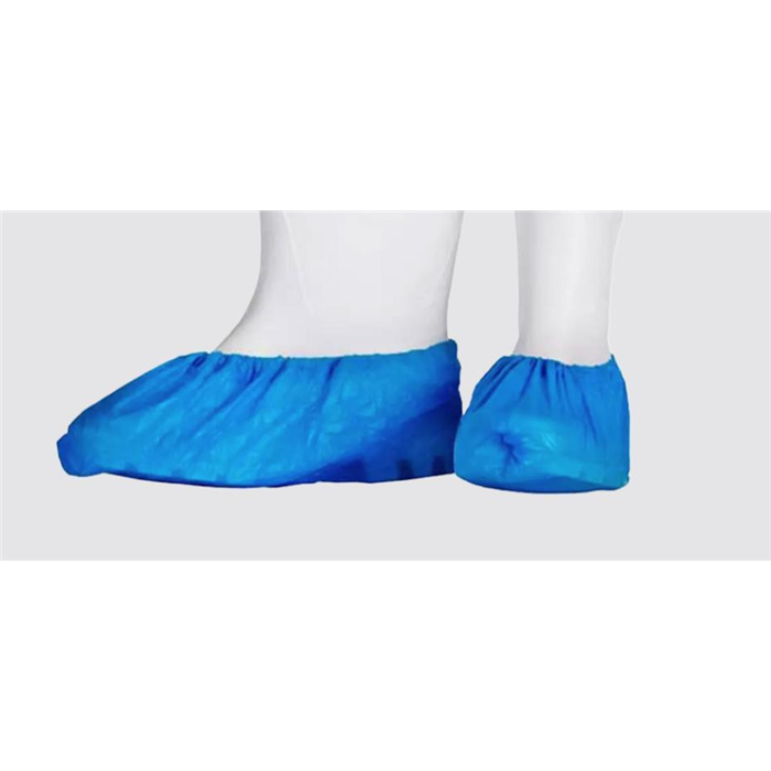 PE Einmal Überziehschuhe, 15 x 42 cm, blau, Polyethylen, Eco-Plus, 100 St. PE Einmal Überziehschuhe, 15 x 42 cm, blau, Polyethylen, Eco-Plus, 100 St.