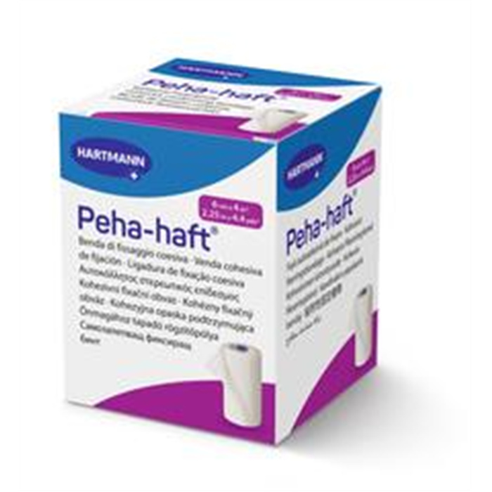 PEHA-HAFT 6 CM X 4 M, LATEXFREI
KOHAESIVE ELASTISCHE FIXIERBINDE PEHA-HAFT 6 CM X 4 M, LATEXFREI
KOHAESIVE ELASTISCHE FIXIERBINDE