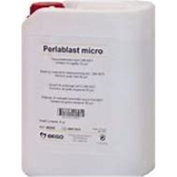 Perlablast micro 50 µm blasting material for blast-polishing, 20 kg Perlablast micro 50 µm blasting material for blast-polishing, 20 kg