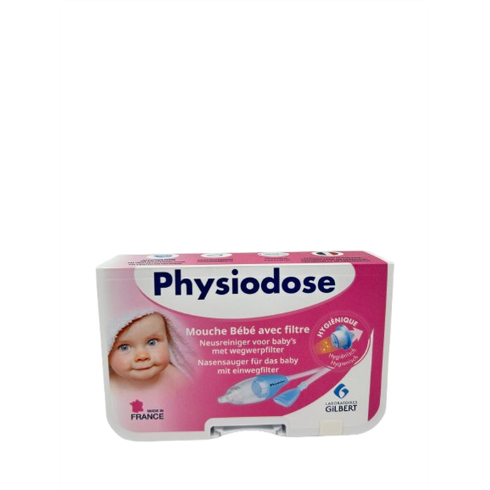 Physiodose Baby Nasal Aspirator with 3 Disposable Filters Physiodose Baby Nasal Aspirator with 3 Disposable Filters