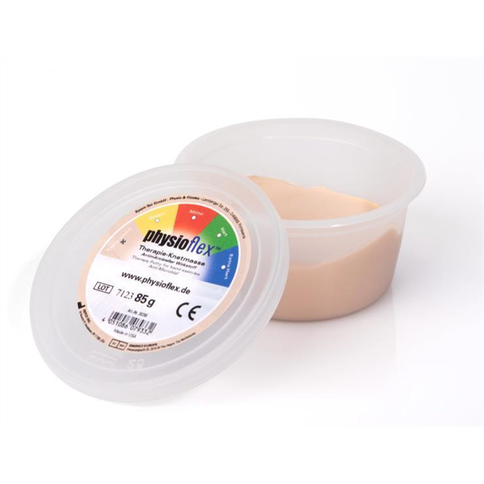 PHYSIOFLEX THERAPIE-KNETMASSE, SUPER SOFT
85 G, BEIGE PHYSIOFLEX THERAPIE-KNETMASSE, SUPER SOFT
85 G, BEIGE