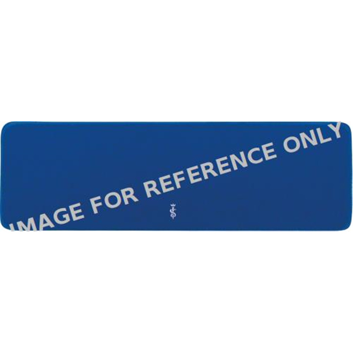 PLAQUETTE SANS INSCRIPTION BLEUE PLAQUETTE SANS INSCRIPTION BLEUE