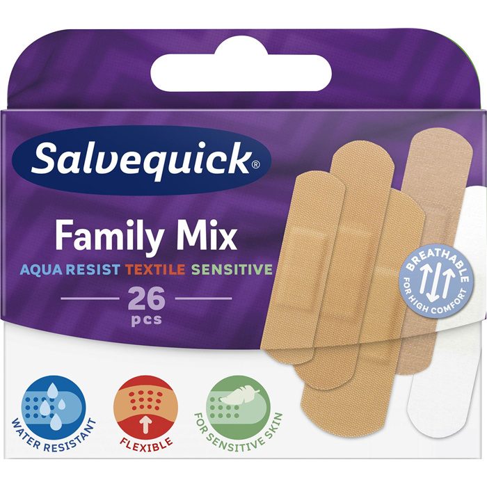 Plasters Family Mix, 26 pieces Plasters Family Mix, 26 pieces