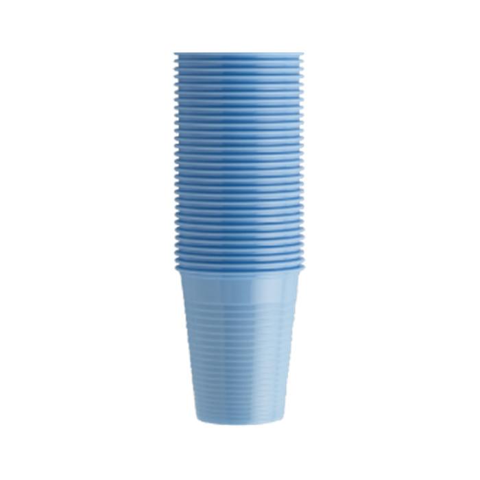 PLASTIC CUPS MONOART Color LIGHT BLUE Capacity 200 CC, box of 3000 pieces PLASTIC CUPS MONOART Color LIGHT BLUE Capacity 200 CC, box of 3000 pieces