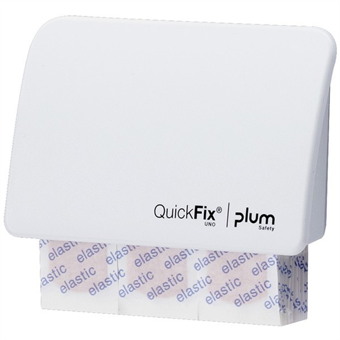 Plum QuickFix UNO Pflasterspender, mit Befüllung, weiß Plum QuickFix UNO Pflasterspender, mit Befüllung, weiß