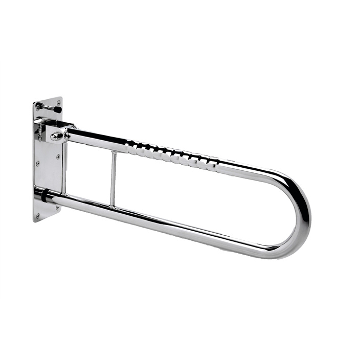 Poignée d'appui pivotante avec sécurité anti-chute, saillie 85 cm Poignée d'appui pivotante avec sécurité anti-chute, saillie 85 cm