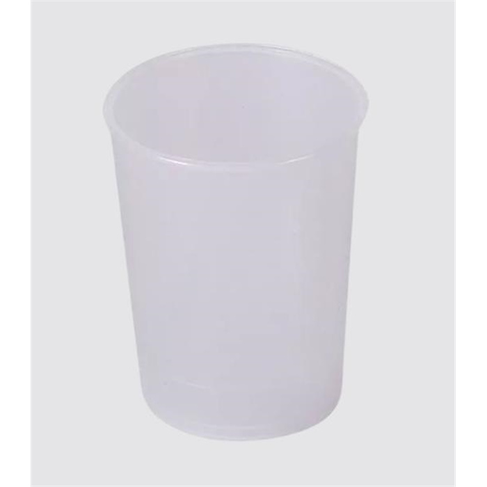 PP Schnabelbecher Unterteil, transparent, milchig, 250 ml PP Schnabelbecher Unterteil, transparent, milchig, 250 ml
