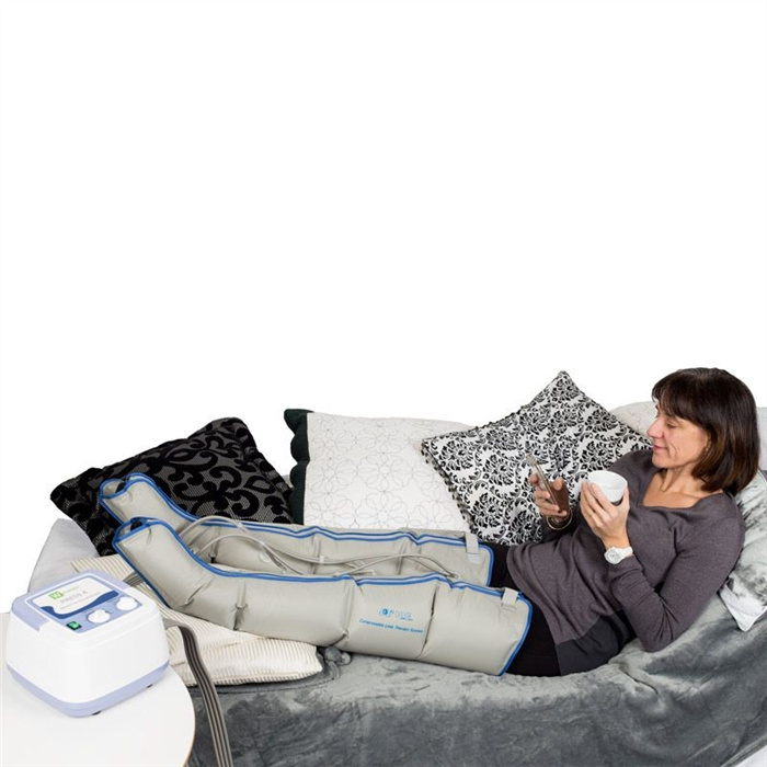 PRESS 4 Winelec-Pressotherapie + 2 Stiefel + 1 Manschette + Gürtel PRESS 4 Winelec-Pressotherapie + 2 Stiefel + 1 Manschette + Gürtel