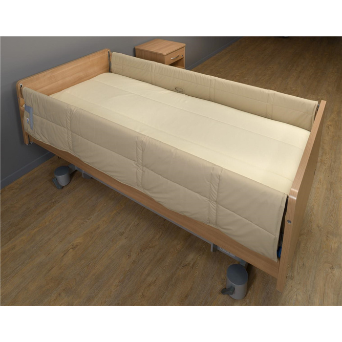 Protection barreaux de lit en PU, bleu pétrole Protection barreaux de lit en PU, bleu pétrole