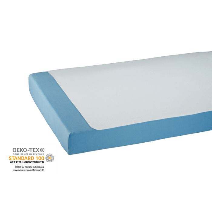 Protège-matelas molletonné, enduit PVC sur une face, bords coupés, blanc, 90 x 150 cm Protège-matelas molletonné, enduit PVC sur une face, bords coupés, blanc, 90 x 150 cm
