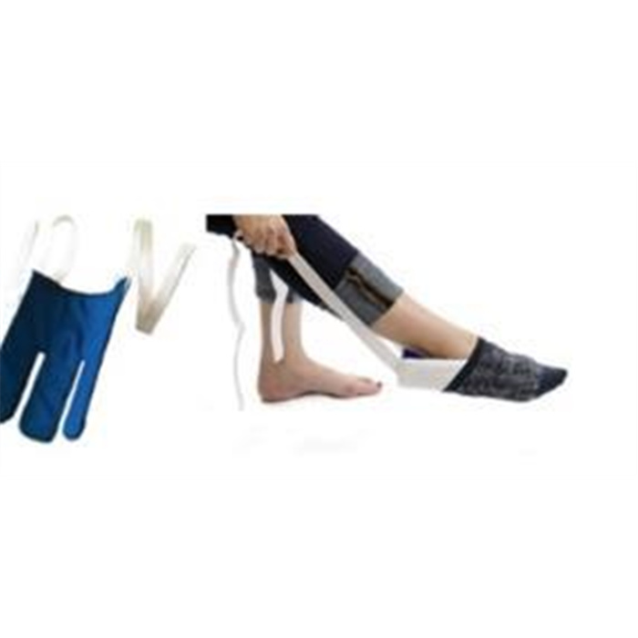 Pull-on stockings covered with terry cloth Pull-on stockings covered with terry cloth