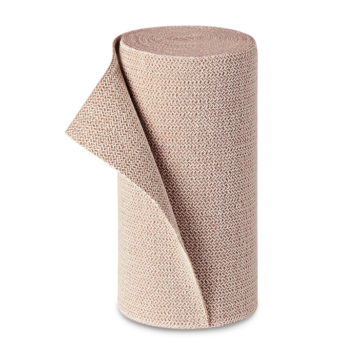 Pütter bandage 10cm x 5m, 10 pieces, skin color, with bandage clips. Pütter bandage 10cm x 5m, 10 pieces, skin color, with bandage clips.