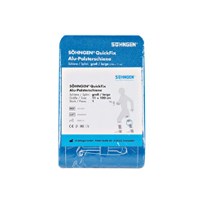 QUICKFIX- ALU- POLSTERSCHIENE, GROSS 
11 X 100 CM QUICKFIX- ALU- POLSTERSCHIENE, GROSS 
11 X 100 CM