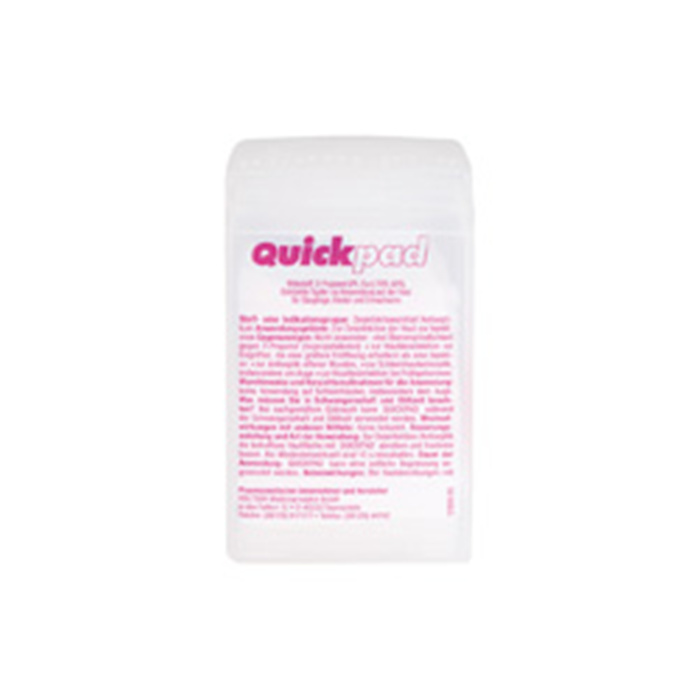 QUICKPAD-TUPFERSPENDER 80X50X50MM 
150 TUPFER, KLEMMHALTERUNG QUICKPAD-TUPFERSPENDER 80X50X50MM 
150 TUPFER, KLEMMHALTERUNG