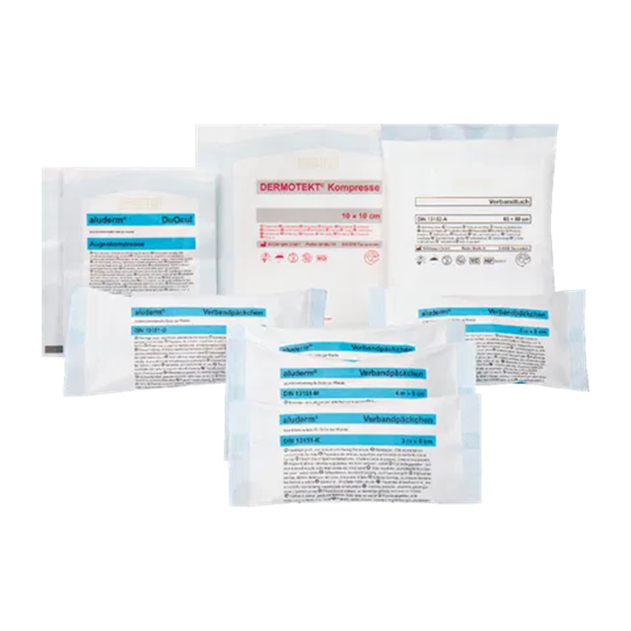 Replacement set of sterile products, standard filling compliant with DIN 13157 Replacement set of sterile products, standard filling compliant with DIN 13157