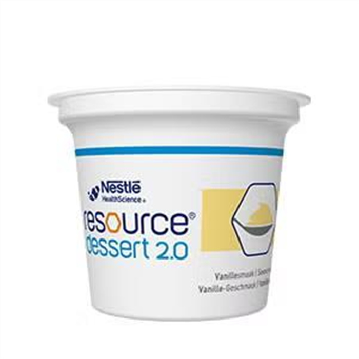 Resource Dessert 2.0 Vanille, 4 x 125 g Becher Resource Dessert 2.0 Vanille, 4 x 125 g Becher