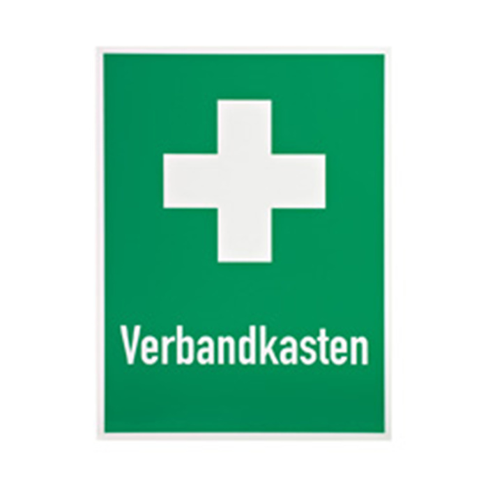 RETTUNGSZEICHEN 400X300MM VERBANDKASTEN+KREUZ RETTUNGSZEICHEN 400X300MM VERBANDKASTEN+KREUZ