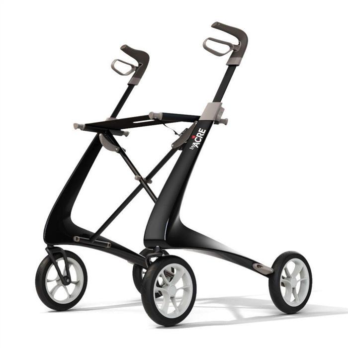 Rollator Carbon Ultralight comfort black Rollator Carbon Ultralight comfort black