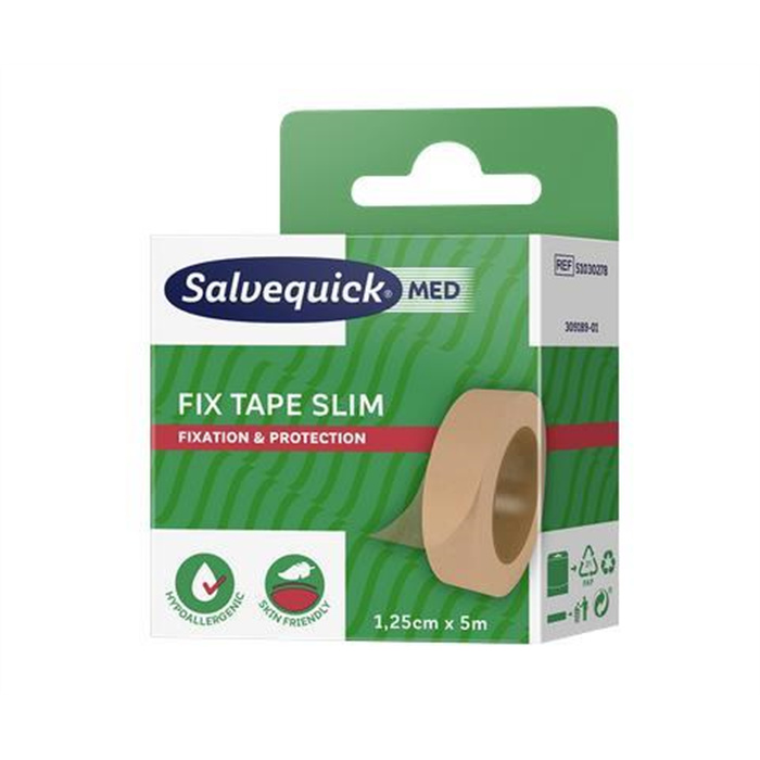 SalvequicMed Fix Tape 1.25 cm x 5 m
refill, beige SalvequicMed Fix Tape 1.25 cm x 5 m
refill, beige