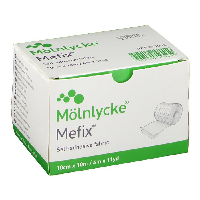 SCAX Mefix sparadrap hypo-allergique 
10 cm x 10 m