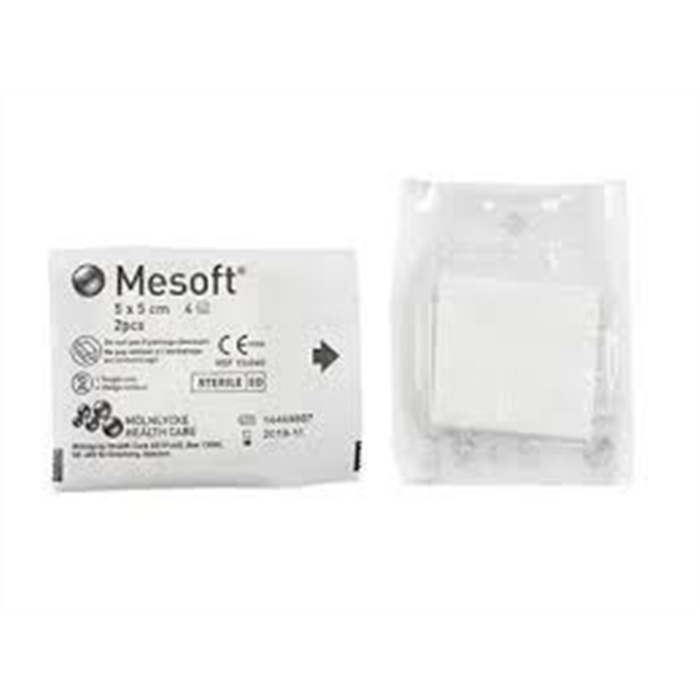 SCAX Mesoft Compresse Non- tisée, Stérile, 5 X 5 cm, 4 plis, bte de 30 sachets à 5 pcs SCAX Mesoft Compresse Non- tisée, Stérile, 5 X 5 cm, 4 plis, bte de 30 sachets à 5 pcs