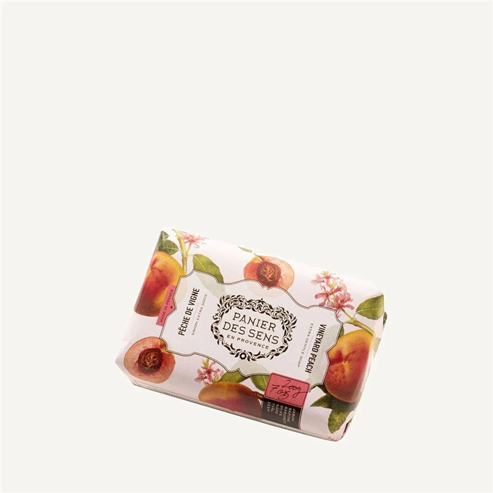 Scented solid soap extra-mild - Vine peach, 200 g Scented solid soap extra-mild - Vine peach, 200 g