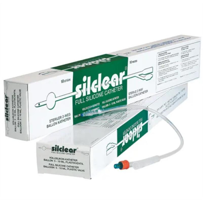 Silclear balloon catheter. CH. 18, 10 pcs Silclear balloon catheter. CH. 18, 10 pcs