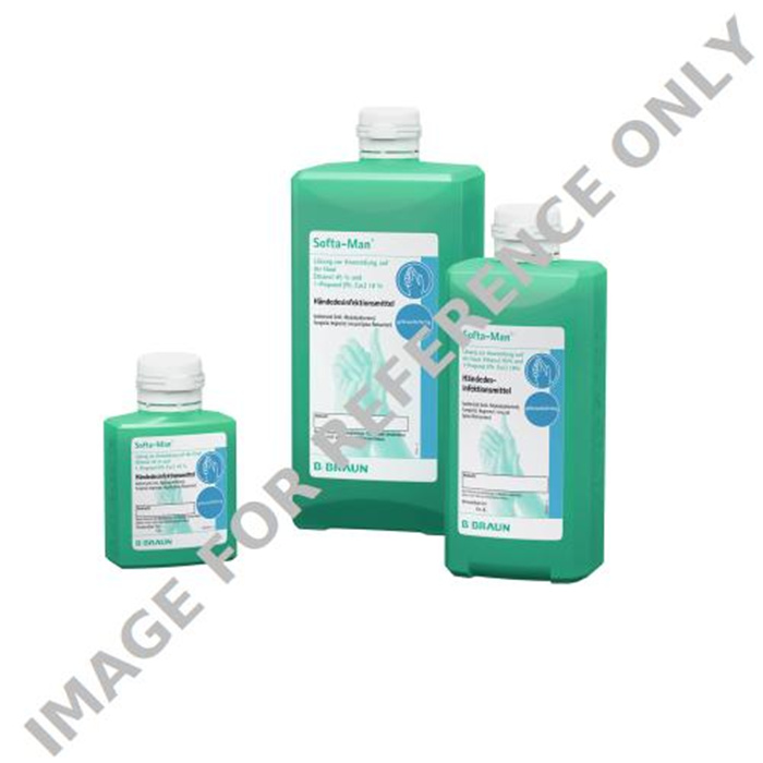 Softa-Man®, Spenderflasche, 500 ml
Händedesinfektionsmittel Softa-Man®, Spenderflasche, 500 ml
Händedesinfektionsmittel
