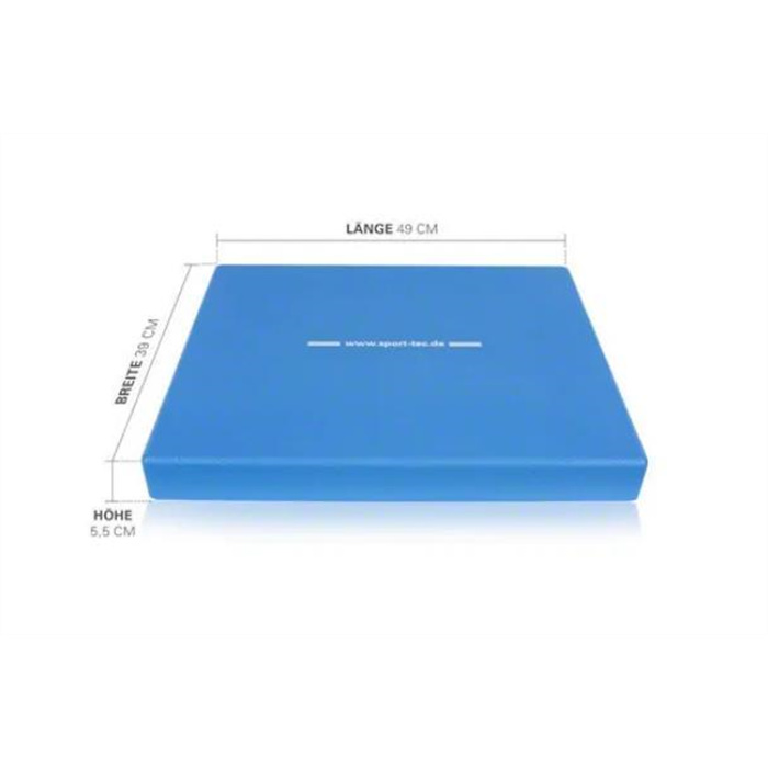 Sport-Tec Balance-Pad Robusta, blau, 49 x 39 x 5,5 cm,
L x B x H Sport-Tec Balance-Pad Robusta, blau, 49 x 39 x 5,5 cm,
L x B x H