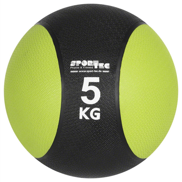 Sport-Tec Medizinball ø 23 cm, 5 kg, limone Sport-Tec Medizinball ø 23 cm, 5 kg, limone