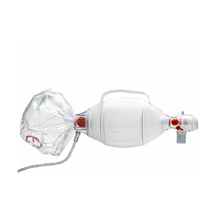 SPUR II Erwachsener mit Patientenventil, O2-Reservoir, Gesichtsmaske Größe 5 SPUR II Erwachsener mit Patientenventil, O2-Reservoir, Gesichtsmaske Größe 5