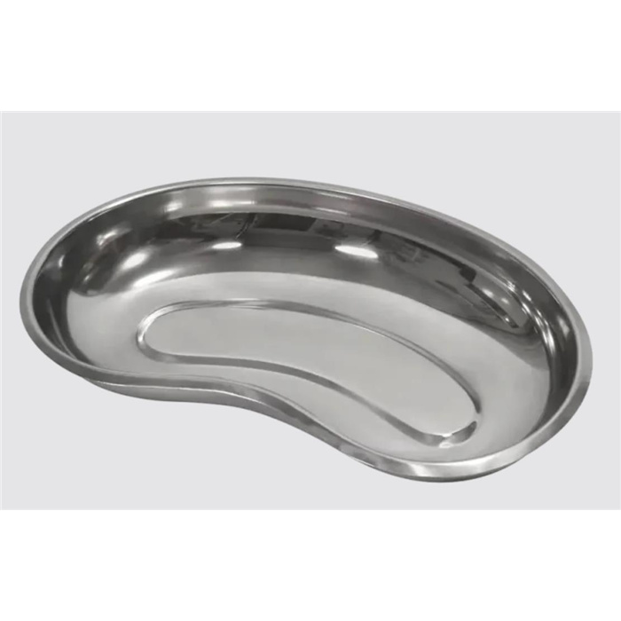 Stainless steel kidney dish, shiny silver, 250 x 40 mm Stainless steel kidney dish, shiny silver, 250 x 40 mm