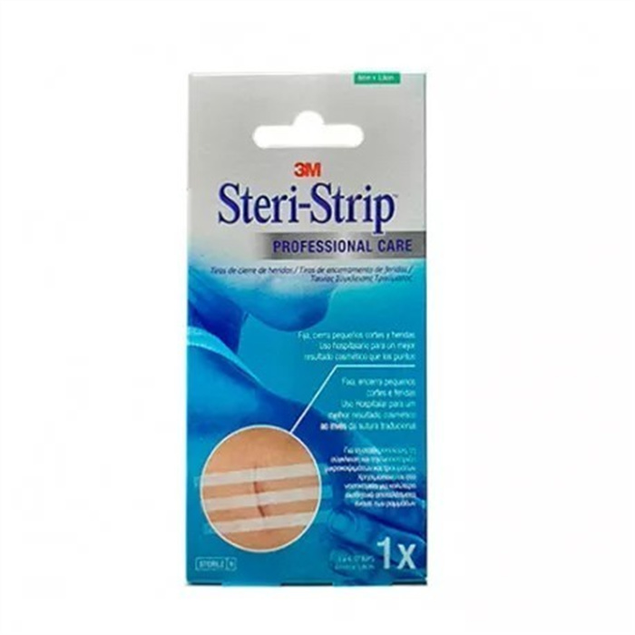 Steri-Strip Classic 6 x 38 mm, Sterile adhesive skin closure, 1 pouch of 6 strips Steri-Strip Classic 6 x 38 mm, Sterile adhesive skin closure, 1 pouch of 6 strips