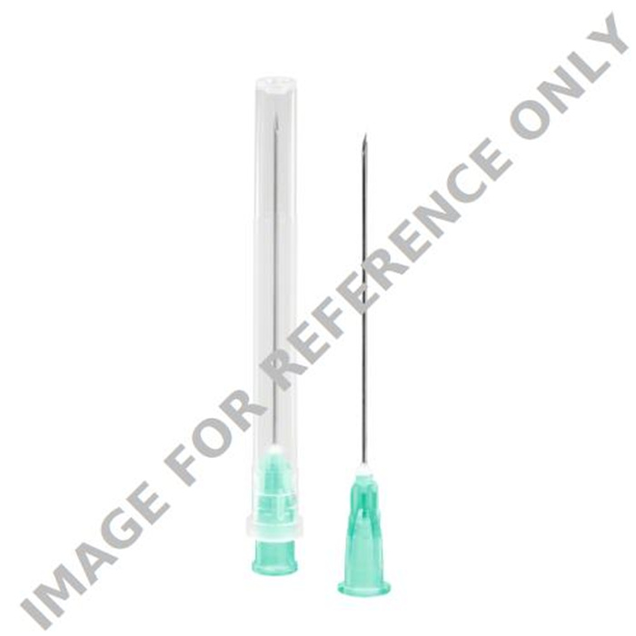 Sterican 0,8 x 50 mm, G21X2" langschliff, grün,
Karton à 100 pcs Sterican 0,8 x 50 mm, G21X2" langschliff, grün,
Karton à 100 pcs