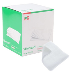 Sterile Kompresse, 10 x 10 cm, 8-lagig