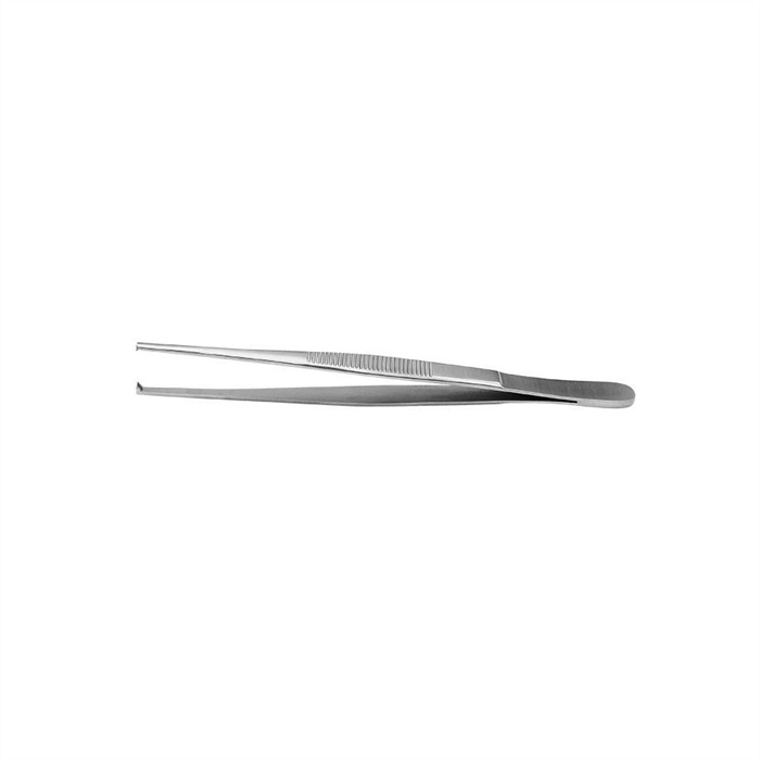 Surgical forceps, 1 x 2 teeth, 14.5 cm, pack of 10 Surgical forceps, 1 x 2 teeth, 14.5 cm, pack of 10