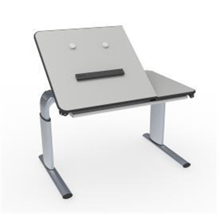 Table de thérapie Ropox Vision 90/60 cm tablette D gris clair, 60-90 cm Table de thérapie Ropox Vision 90/60 cm tablette D gris clair, 60-90 cm