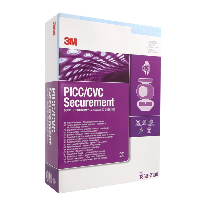 Tegaderm picc 10 cm x 15.5 cm, 20 pieces
sterile, grip-lock fixation Tegaderm picc 10 cm x 15.5 cm, 20 pieces
sterile, grip-lock fixation