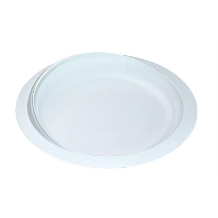 Teller mit erhöhtem Rand und Saugnapf 24 cm – weiß Teller mit erhöhtem Rand und Saugnapf 24 cm – weiß